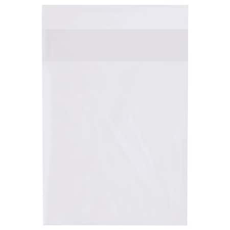 Bsc Preferred 14 x 18'' - 2 Mil Flap Lock Poly Bags, 1000PK BUY00018306